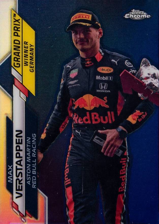 2020 Topps Chrome Formula 1 Max Verstappen #143 Other Sports Card