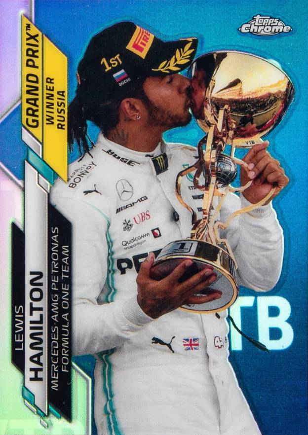 2020 Topps Chrome Formula 1 Lewis Hamilton #148 Other Sports Card