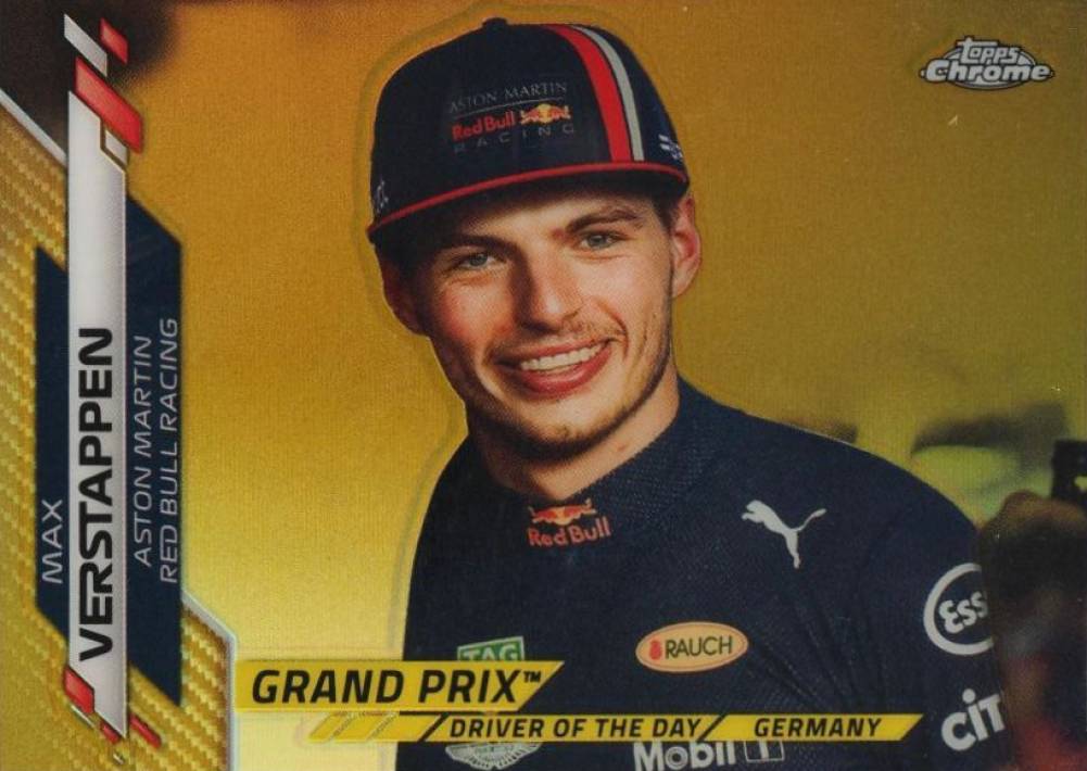 2020 Topps Chrome Formula 1 Max Verstappen #164 Other Sports Card