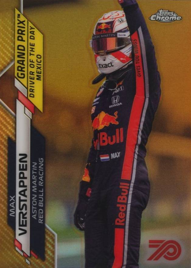 2020 Topps Chrome Formula 1 Max Verstappen #171 Other Sports Card