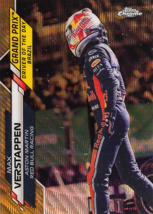 2020 Topps Chrome Formula 1 Max Verstappen #173 Other Sports Card