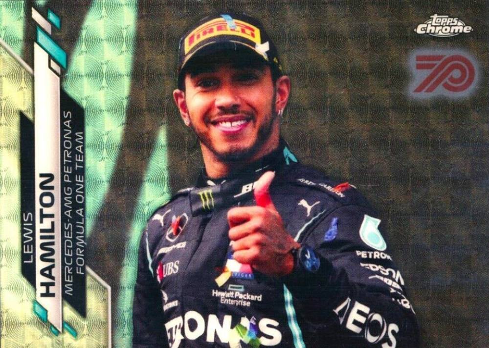 2020 Topps Chrome Formula 1 Lewis Hamilton #174 Other Sports Card