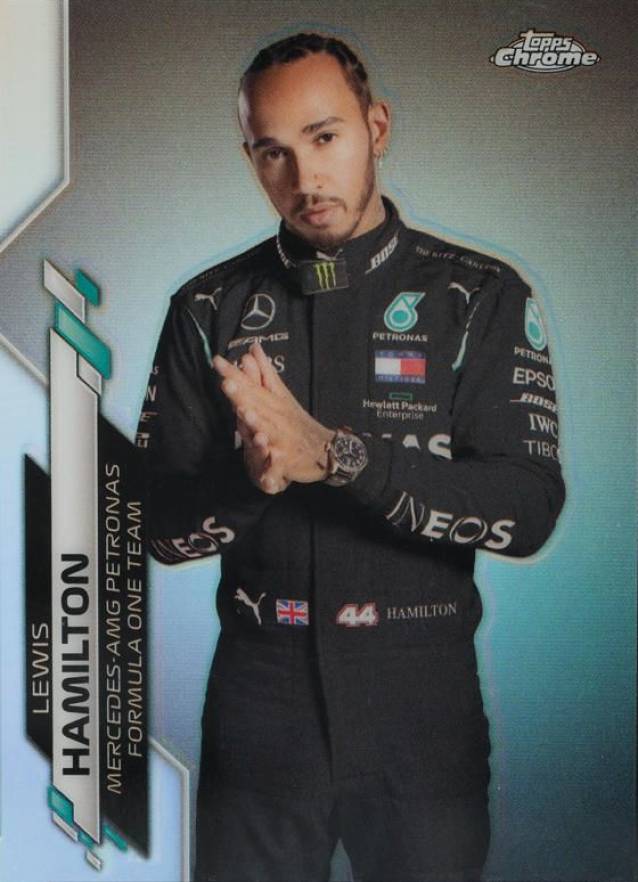 2020 Topps Chrome Formula 1 Lewis Hamilton #1 Other Sports Card