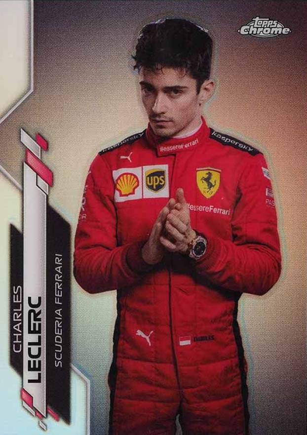 2020 Topps Chrome Formula 1 Charles Leclerc #4 Other Sports Card