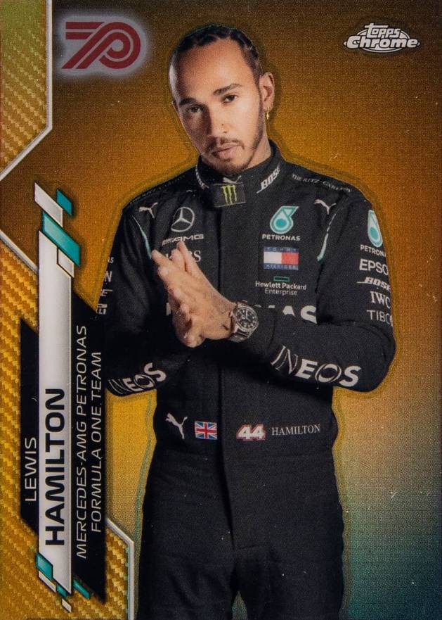 2020 Topps Chrome Formula 1 Lewis Hamilton #1 Other Sports Card