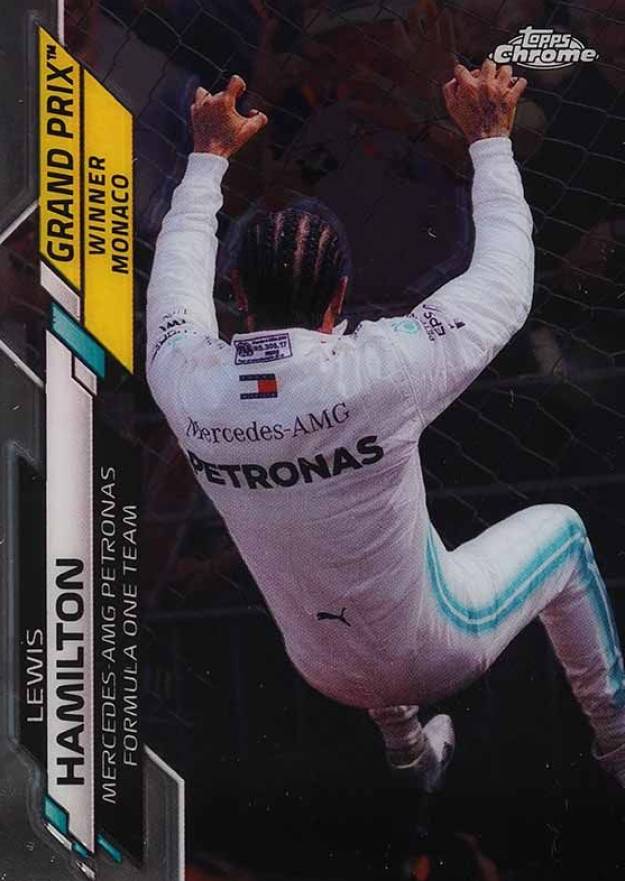 2020 Topps Chrome Formula 1 Lewis Hamilton #138 Other Sports Card