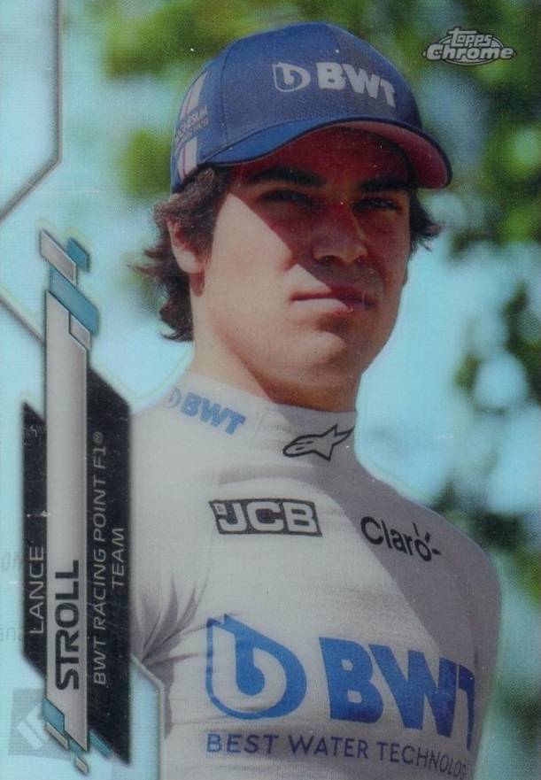 2020 Topps Chrome Formula 1 Lance Stroll #187 Other Sports Card