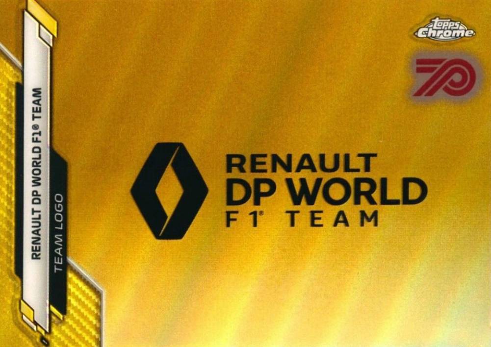 2020 Topps Chrome Formula 1 Renault DP World F1 Team #116 Other Sports Card