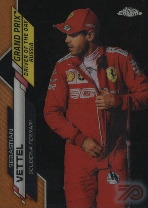 2020 Topps Chrome Formula 1 Sebastian Vettel #169 Other Sports Card