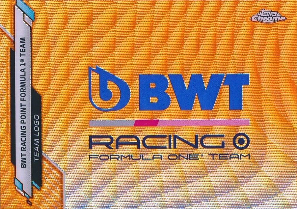 2020 Topps Chrome Formula 1 Bwt Racing Point F1 Team #118 Other Sports Card