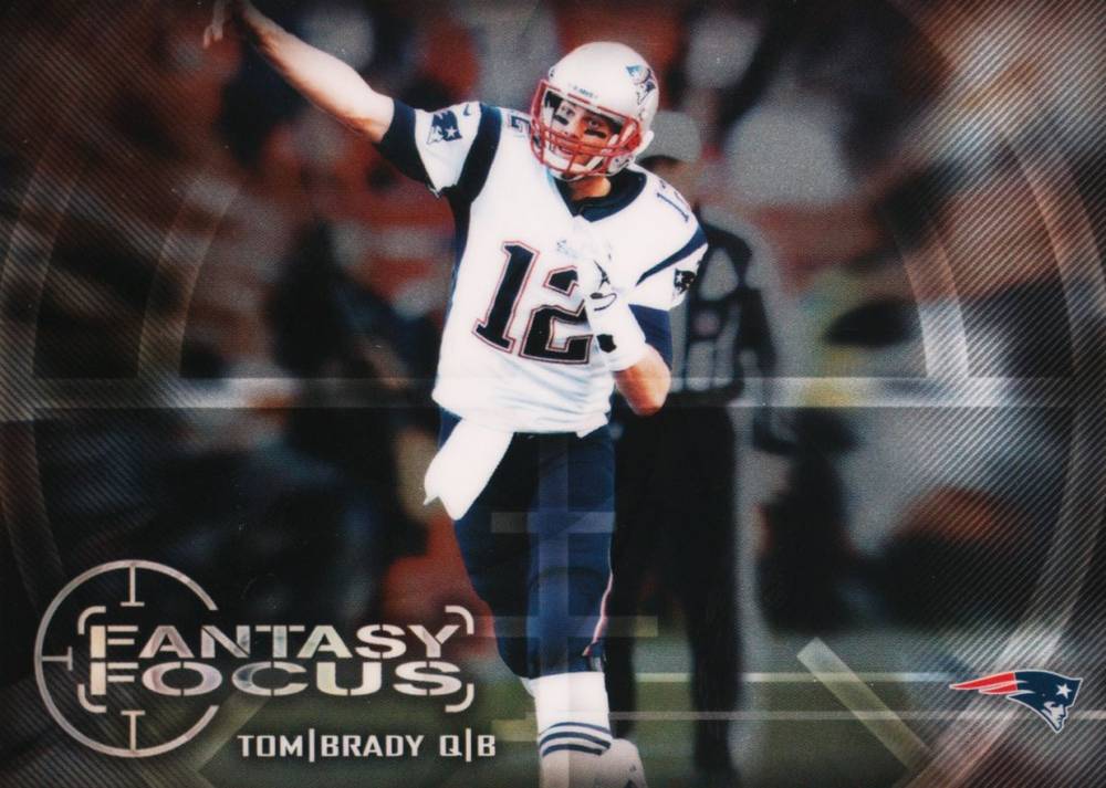 2014 Topps Chrome Fantasy Focus Tom Brady #FF-TB Football Card