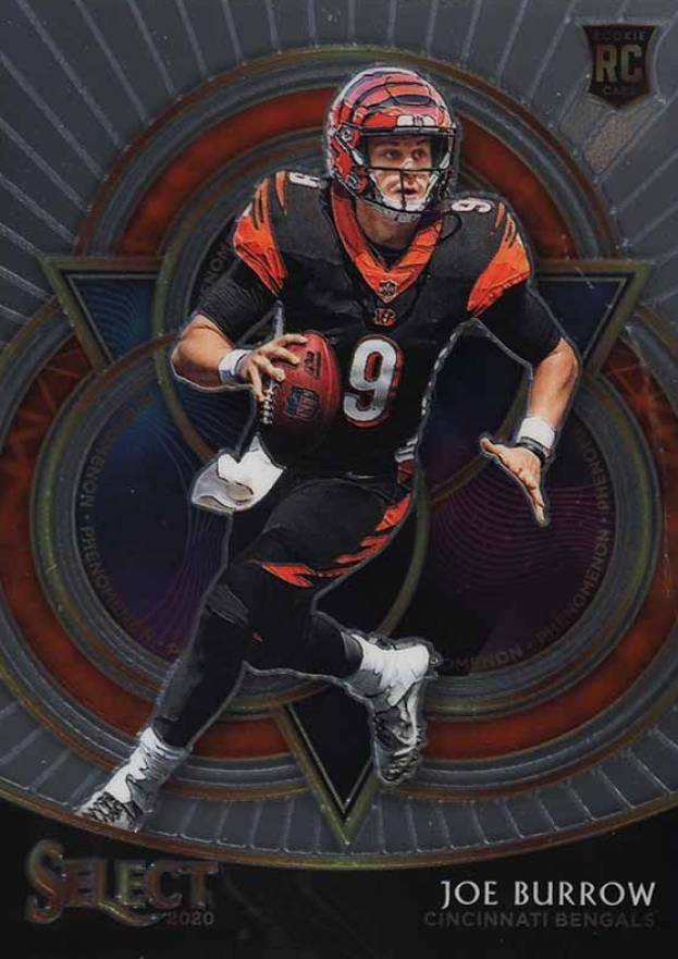 2020 Panini Select Phenomenon Joe Burrow #P18 Football Card