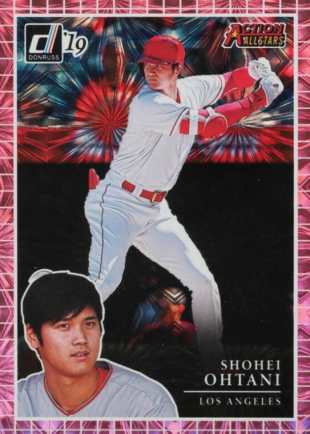 2019 Panini Donruss Action All-Stars Shohei Ohtani #AA4 Baseball Card