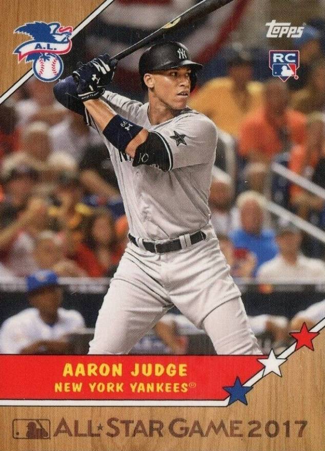 2017 Topps on Demand All-Star Game-Homage to '87 Aaron Judge #1 Baseball Card