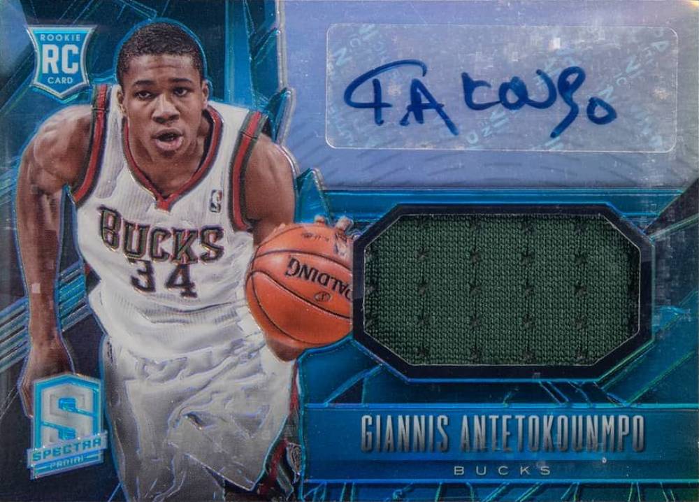 2013 Panini Spectra Giannis Antetokounmpo #120 Basketball Card