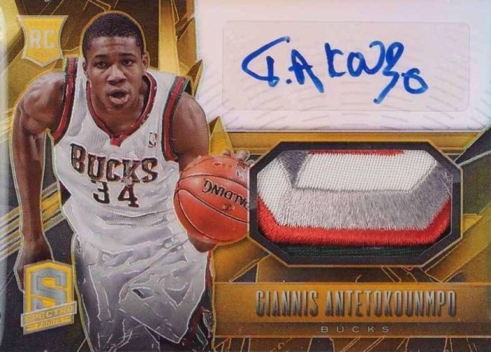 2013 Panini Spectra Giannis Antetokounmpo #120 Basketball Card