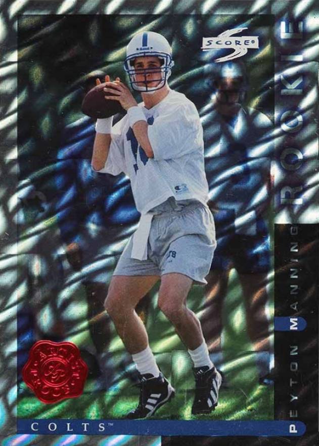 1998 Score Showcase Artist's Proof Peyton Manning #PP123 Football Card