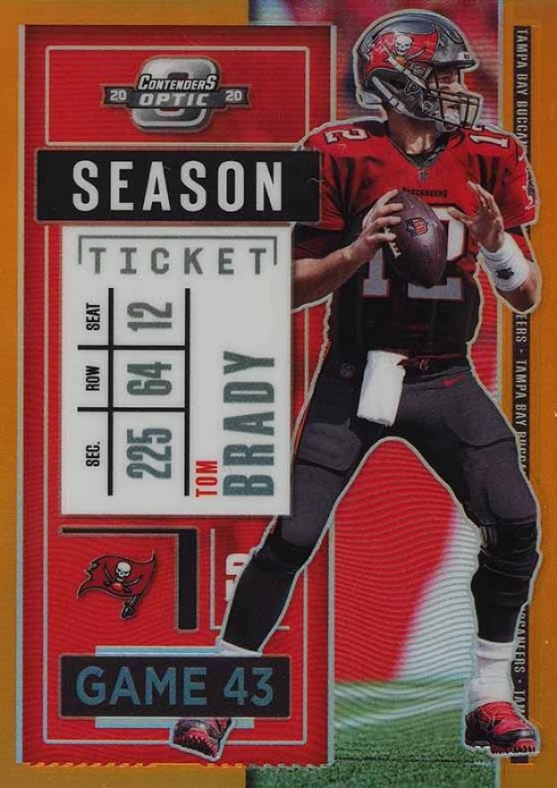 2020 Panini Contenders Optic Tom Brady #54 Football Card