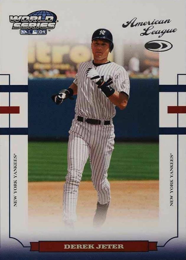 2004 Donruss World Series Derek Jeter #WS-121 Baseball Card