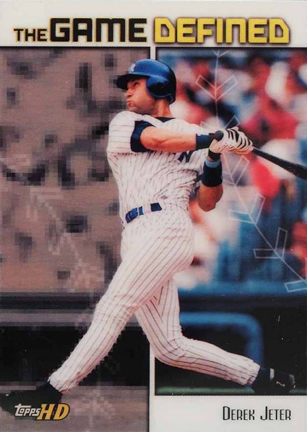 2001 Topps H.D. Game Defined Derek Jeter #GD2 Baseball Card