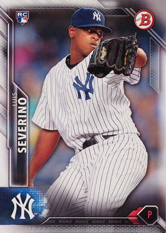 2016 Bowman Luis Severino #135 Baseball Card