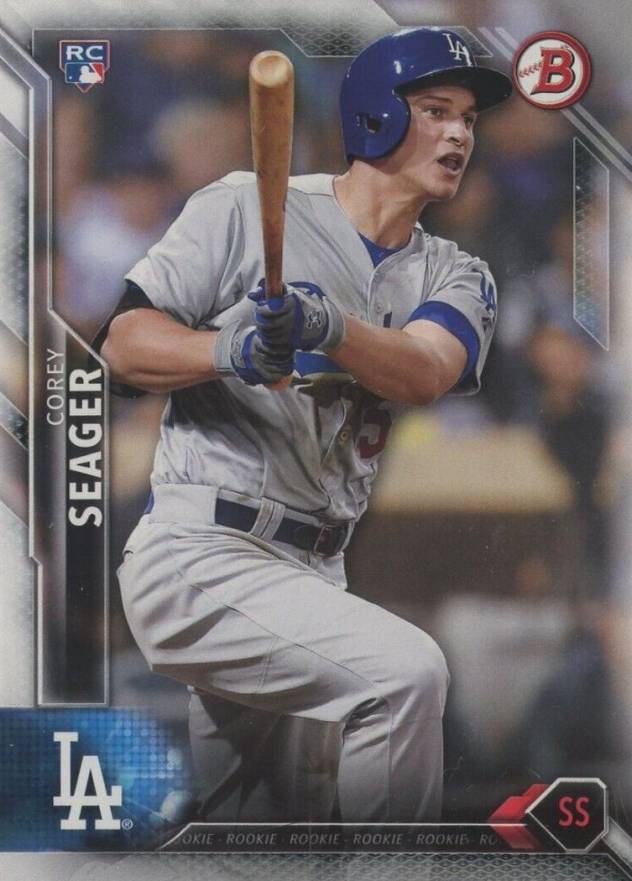 2016 Bowman Corey Seager #150 Baseball Card