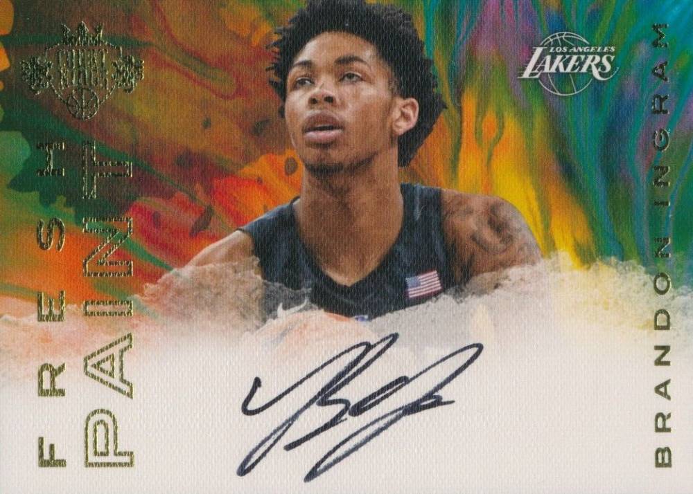 2016 Panini Court Kings Fresh Paint Brandon Ingram #BRI Basketball Card