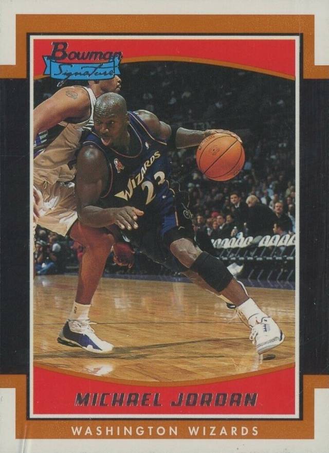 2002 Bowman Signature Michael Jordan #MJJ Basketball Card