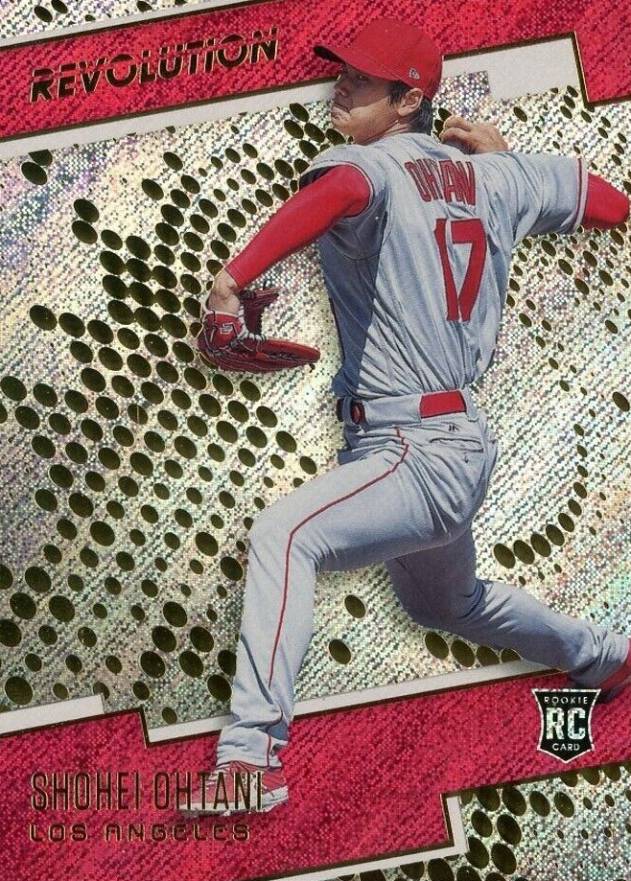 2018 Panini Chronicles Revolution Shohei Ohtani #6 Baseball Card