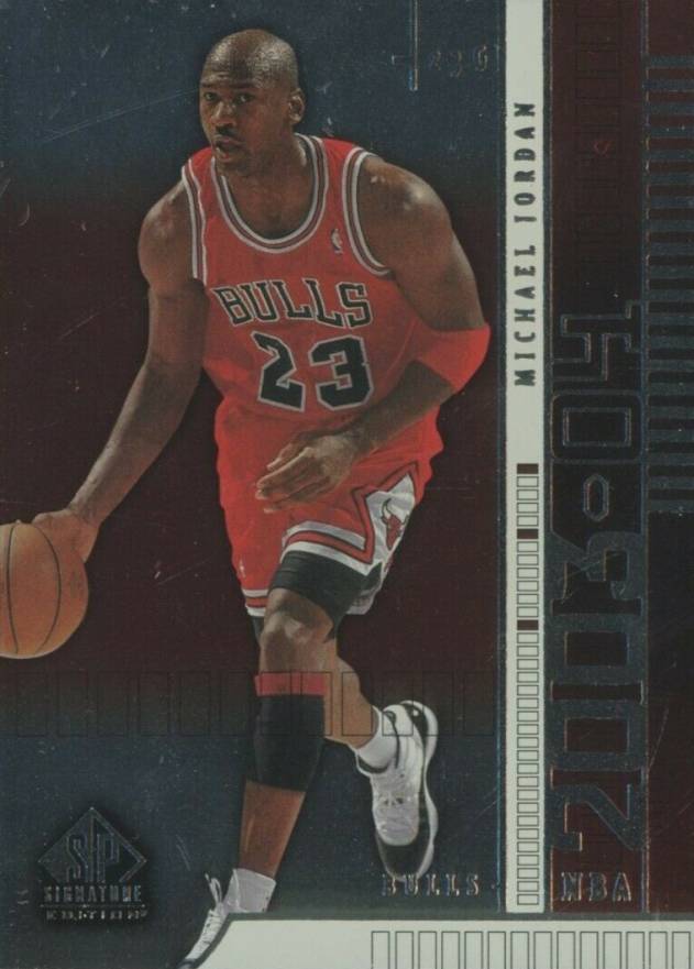 2003 SP Signature Michael Jordan #9 Basketball Card
