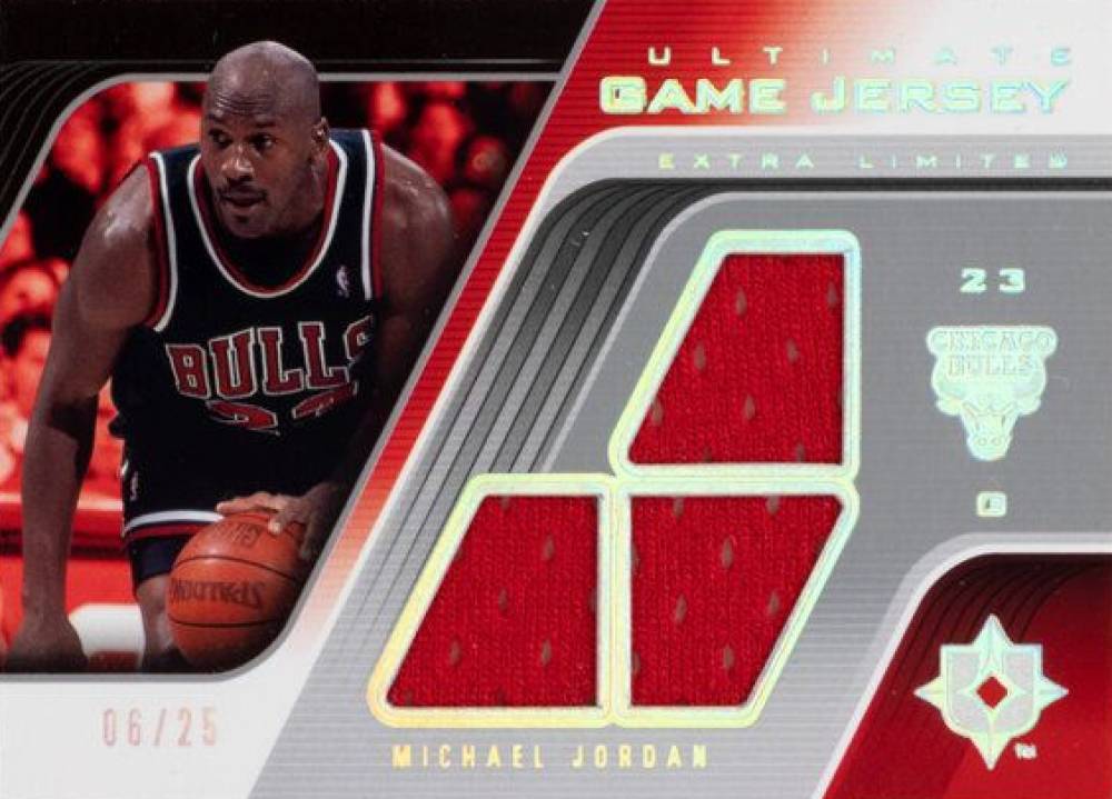 2004 Ultimate Collection Ultimate Game Jersey  Michael Jordan #UGJMJ Basketball Card