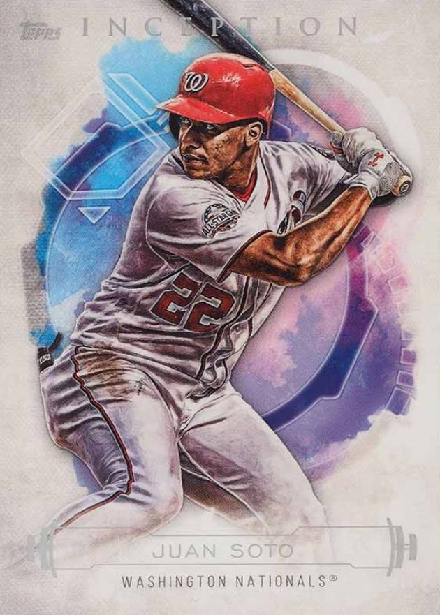 2019 Topps Inception Juan Soto #75 Baseball Card