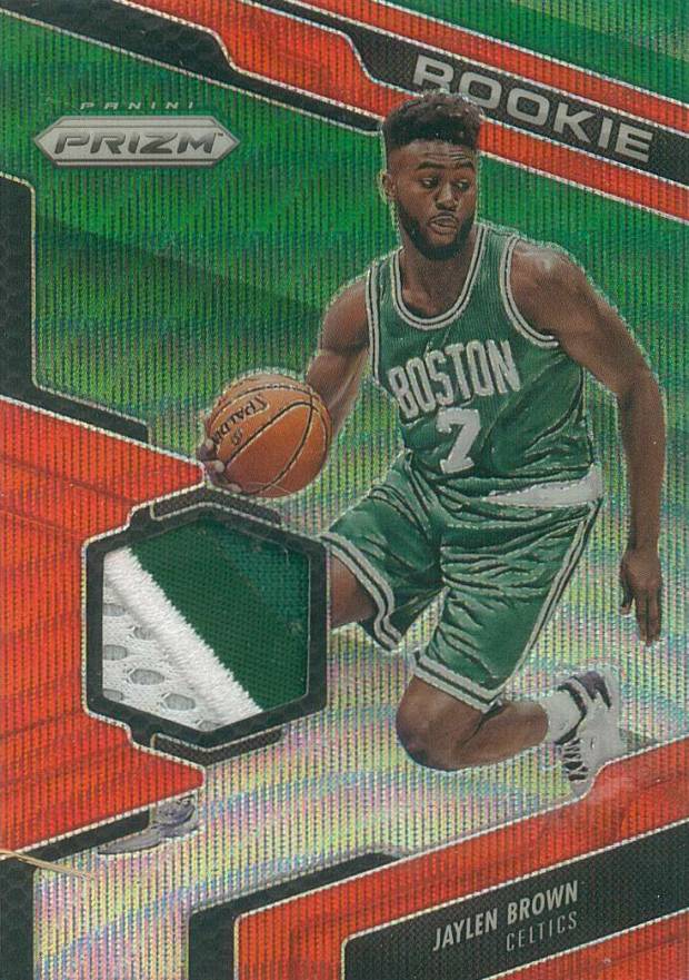 2016 Panini Prizm Rookie Jersey Jaylen Brown #43 Basketball Card