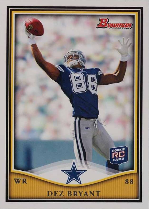 2010  Bowman Wal-Mart Exclusive Dez Bryant #WC-3 Football Card