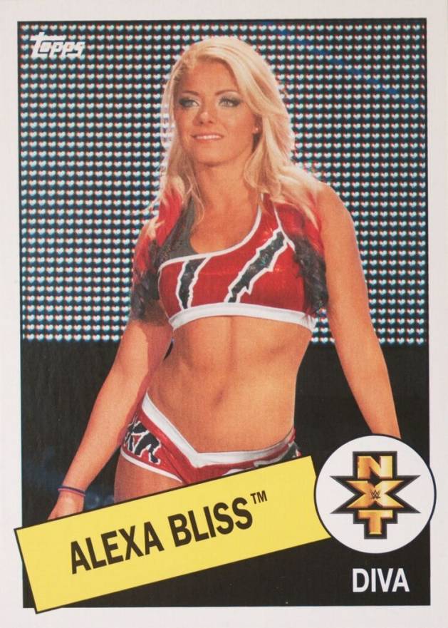 2015 Topps WWE Heritage Alexa Bliss #101 Other Sports Card