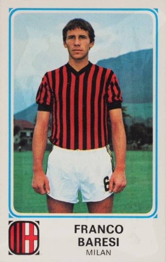 1978 Panini Calciatori Franco Baresi #186 Soccer Card