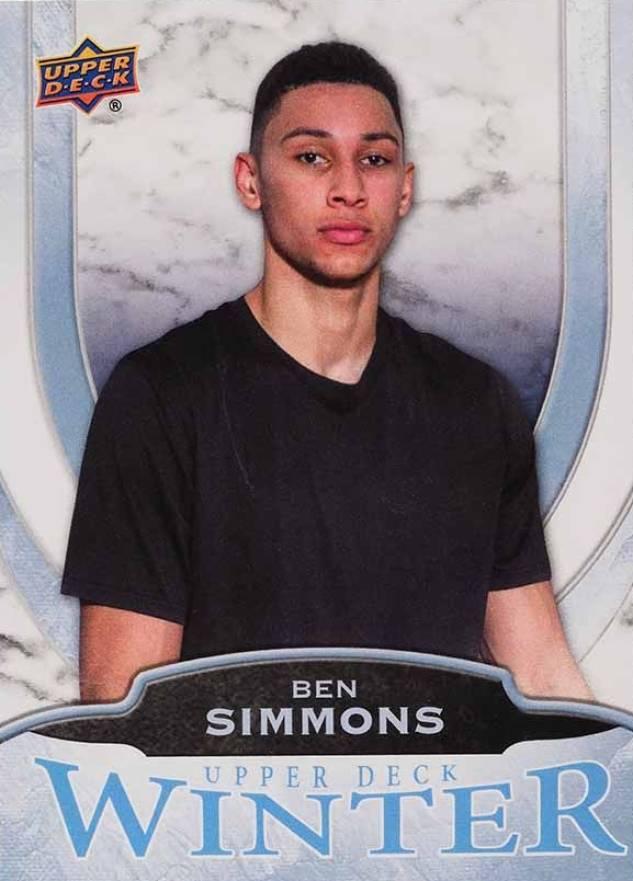 2016 Upper Deck Winter Ben Simmons #W3 Basketball Card