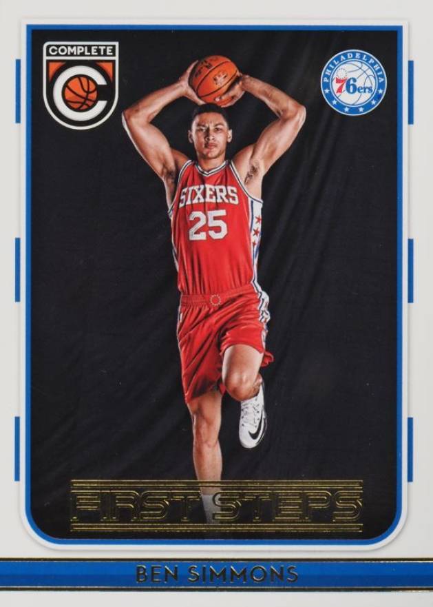 2016 Panini Complete First Steps  Ben Simmons #15 Basketball Card