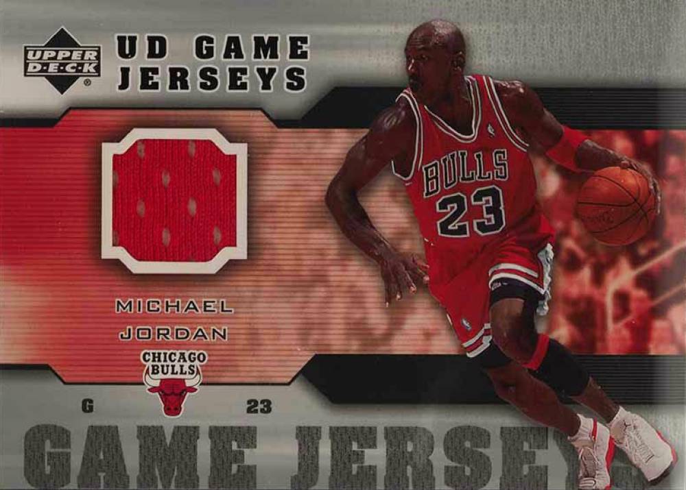 2005 Upper Deck Game Jersey  Michael Jordan #GJ-MJ Basketball Card