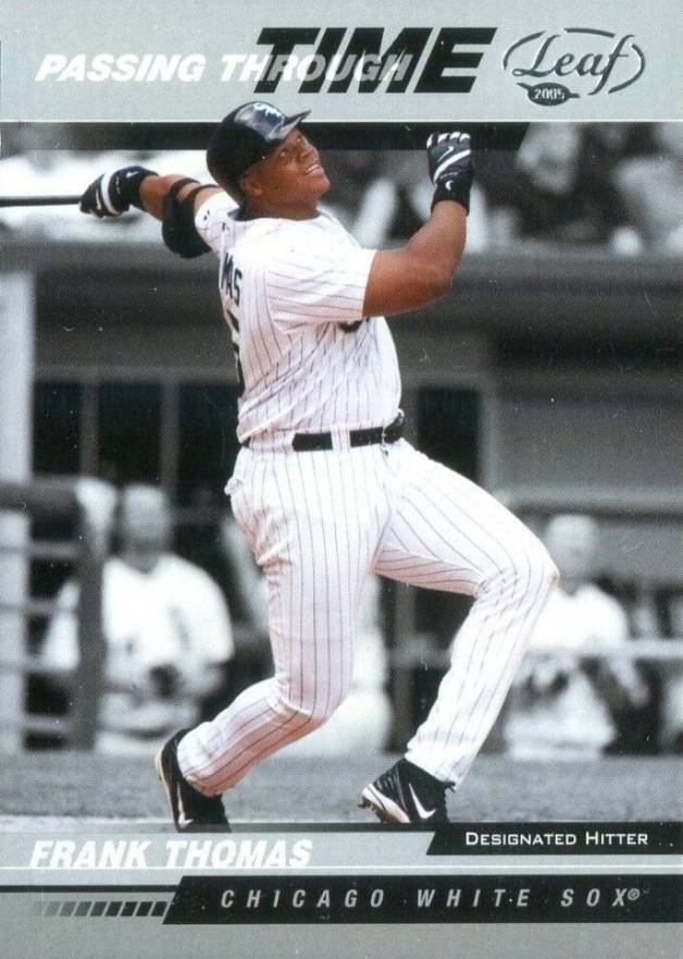 2005 Leaf Passing Through Time Frank Thomas #269 Baseball Card