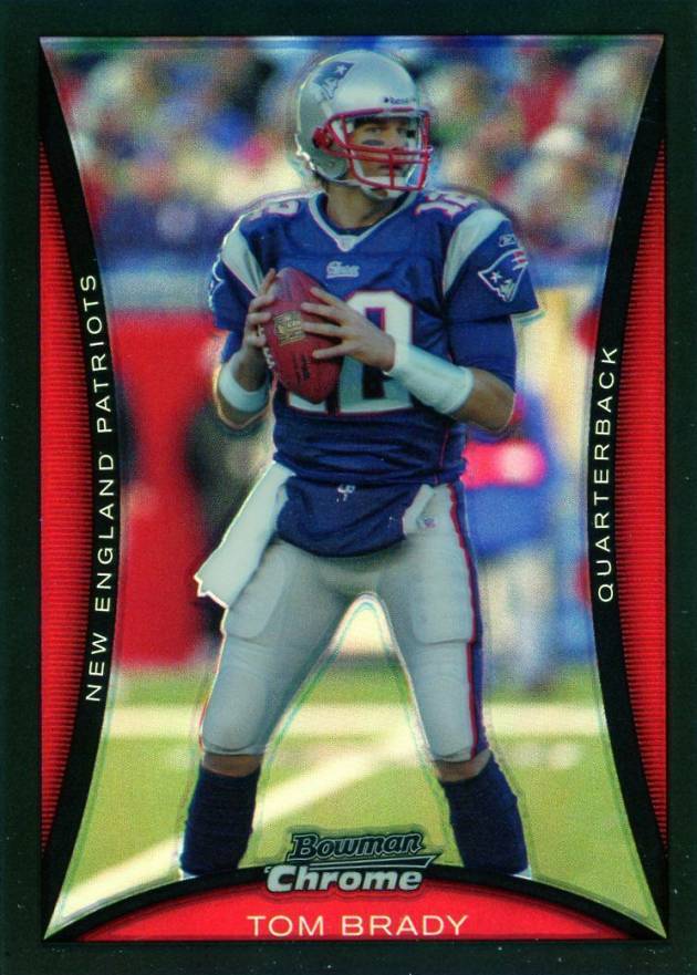 2008 Bowman Chrome Tom Brady #BC112 Football Card