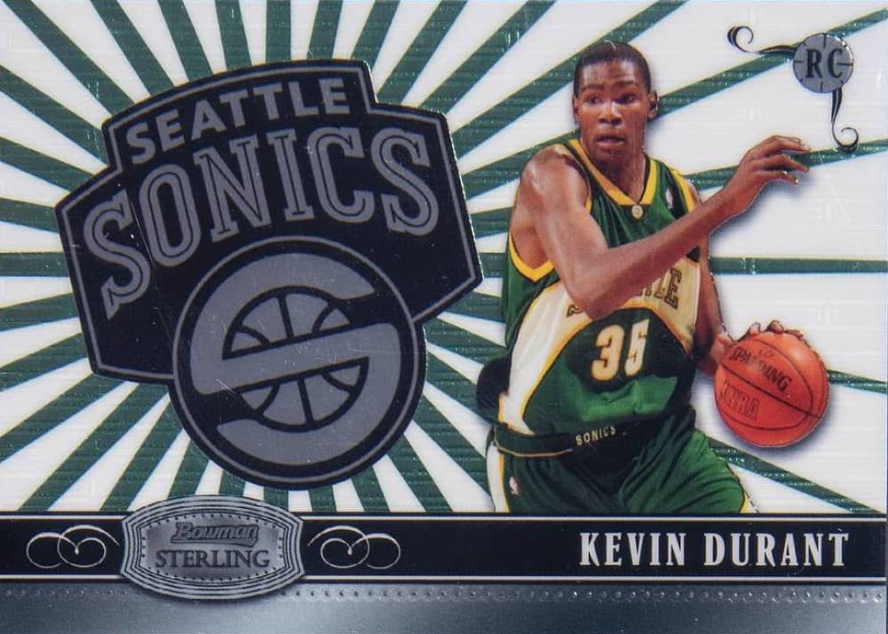 2007 Bowman Sterling Box Loaders Kevin Durant #BL10 Basketball Card