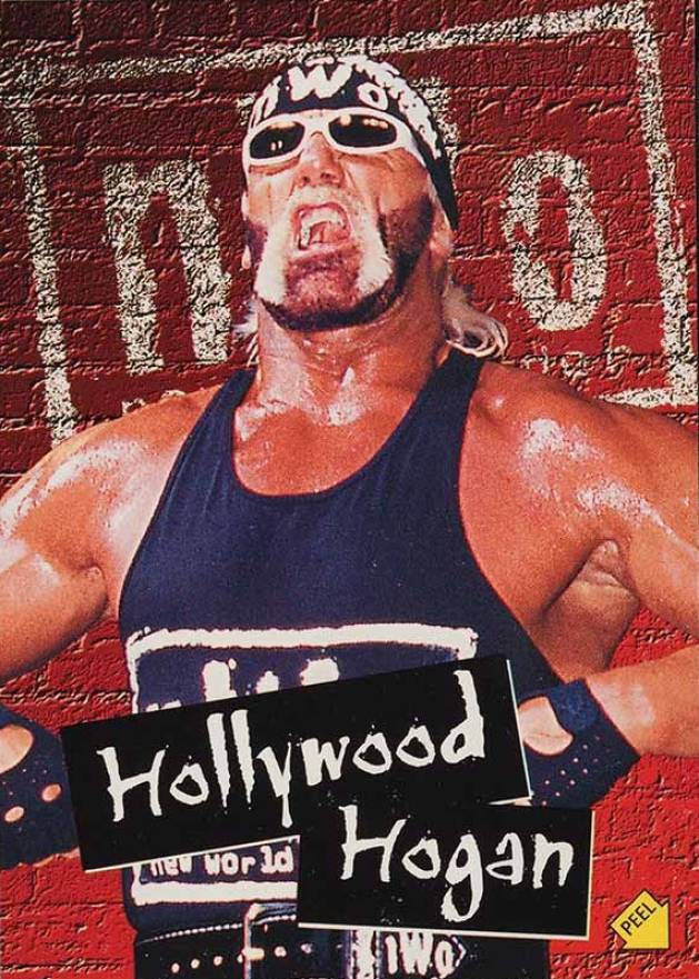 1998 Topps WCW/Nwo Stickers Hollywood Hogan #S5 Other Sports Card