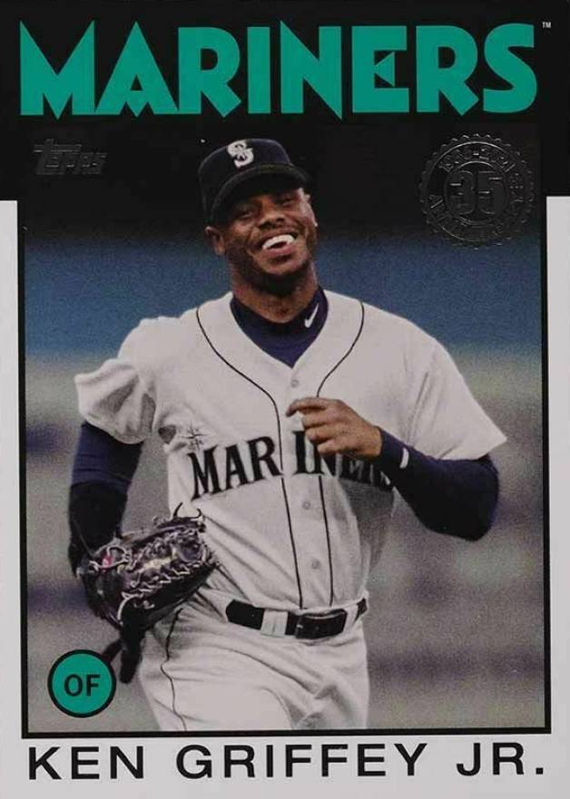 2021 Topps 1986 Topps Baseball 35th Anniversary Ken Griffey Jr. #60 Baseball Card