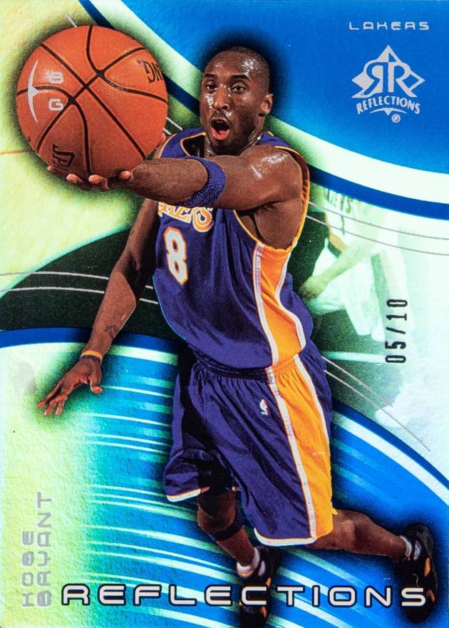 2003 Upper Deck Triple Dimensions Reflections  Kobe Bryant #31 Basketball Card