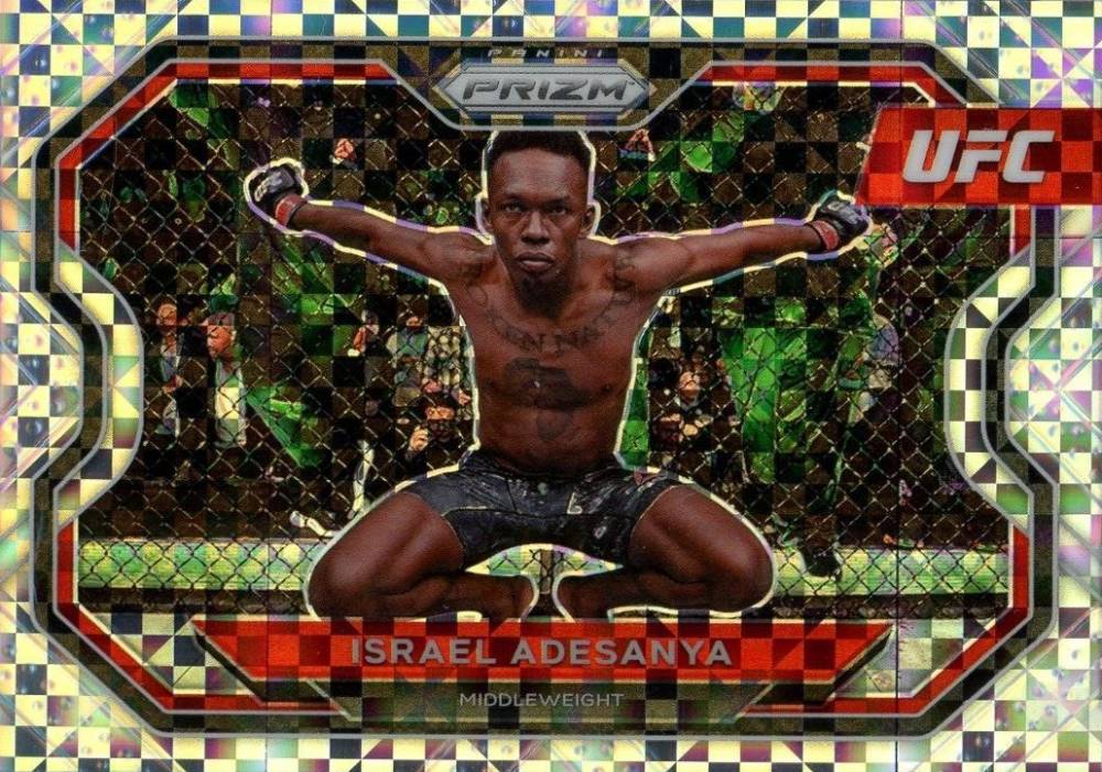 2021 Panini Prizm UFC Israel Adesanya #120 Other Sports Card