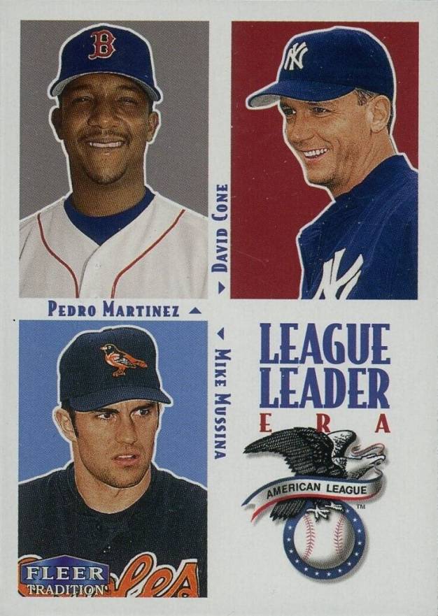 2000 Fleer American League Leaders ERA #9 Baseball Card