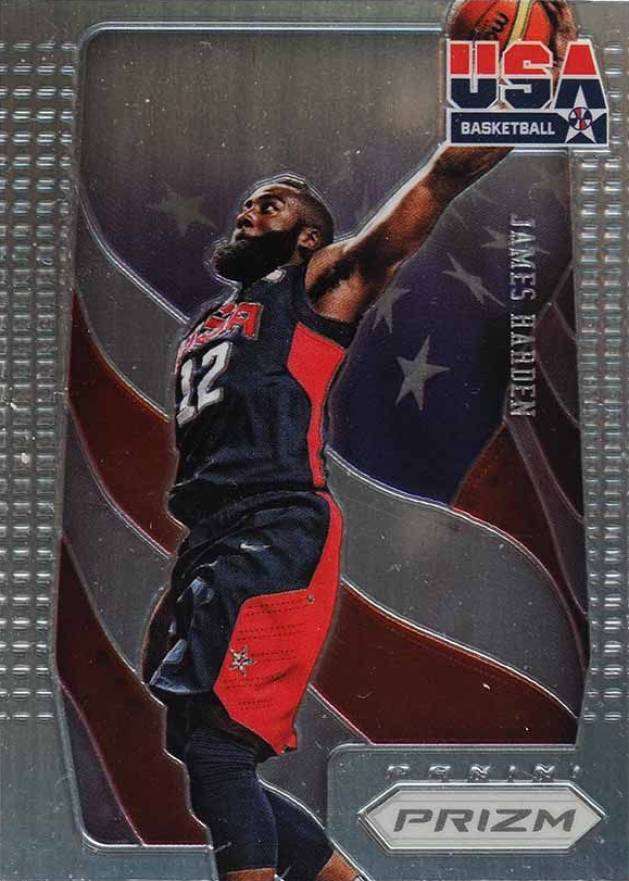 2012 Panini Prizm USA James Harden #9 Basketball Card