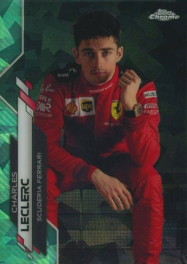 2020 Topps Chrome Formula 1 Sapphire Edition Charles Leclerc #4 Other Sports Card