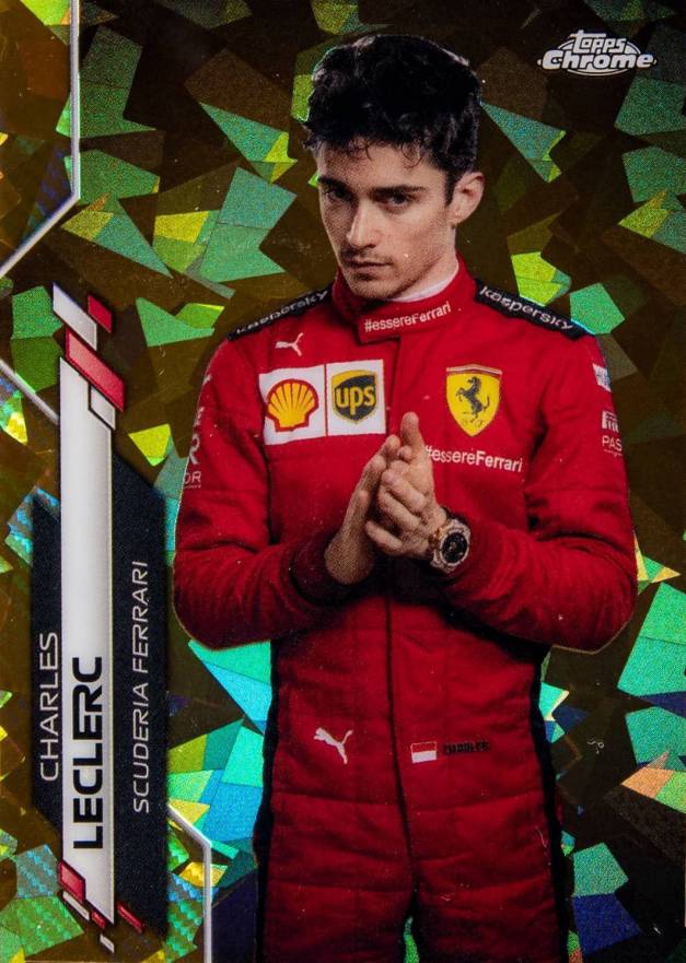 2020 Topps Chrome Formula 1 Sapphire Edition Charles Leclerc #4 Other Sports Card